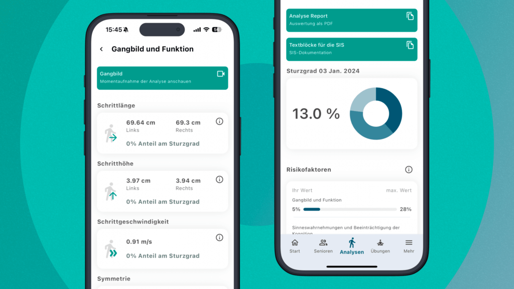 Sturzprävention mit LINDERA Mobilitätsanalyse