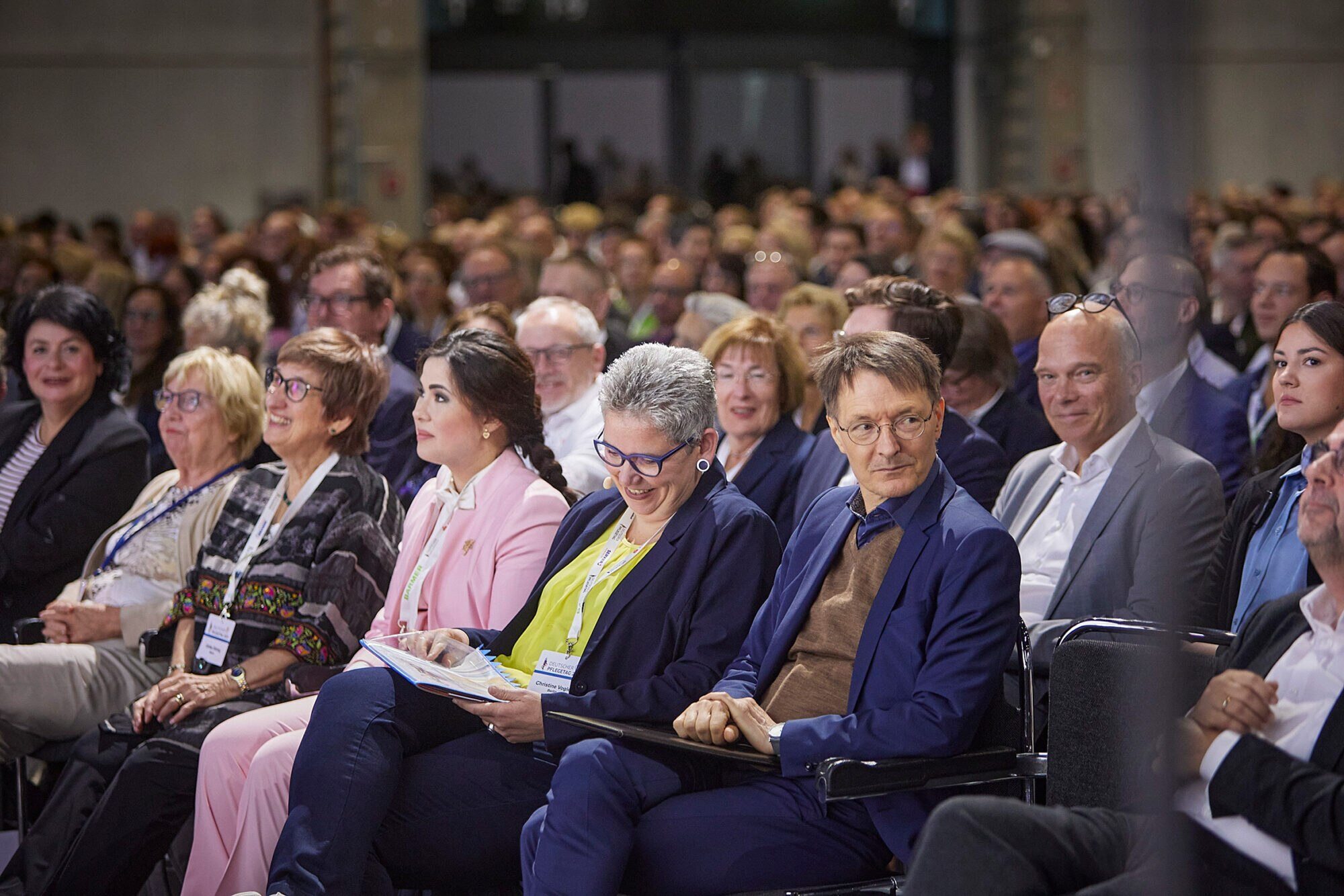 Gesundheitsminister Karl Lauterbach auf Deutsche Pflegetag 2023