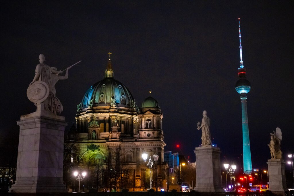 Berlin Mitte bei Nacht
